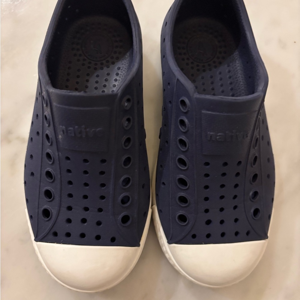 Native Navy Blue Slip-On Shoes